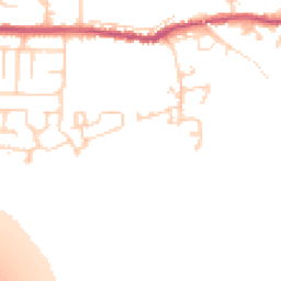 Daytime road noise heatmap for S26 5AH