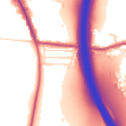 Daytime road noise heatmap for S26 5LL