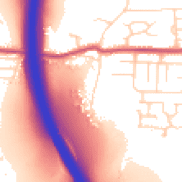 Daytime road noise heatmap for S26 5LQ