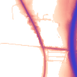 Daytime road noise heatmap for S26 5LX