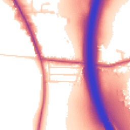 Daytime road noise heatmap for S26 5LZ