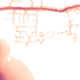 Daytime road noise heatmap for S26 5NS