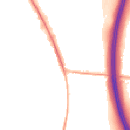 Night-time road noise heatmap for S26 5PE