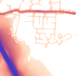 Daytime road noise heatmap for S26 5PU