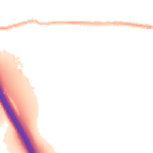 Night-time road noise heatmap for S26 5PU