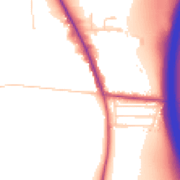 Daytime road noise heatmap for S26 5QL