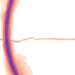 Night-time road noise heatmap for S26 5RD