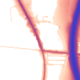 Daytime road noise heatmap for S26 5RL