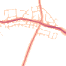 Daytime road noise heatmap for S26 6AA