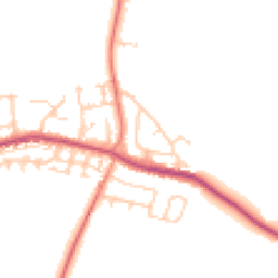 Daytime road noise heatmap for S26 6LU
