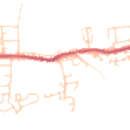 Daytime road noise heatmap for S26 6LW