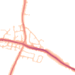 Daytime road noise heatmap for S26 6NF