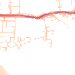Daytime road noise heatmap for S26 6QJ