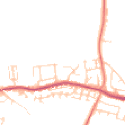 Daytime road noise heatmap for S26 6SA