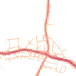 Daytime road noise heatmap for S26 6SS