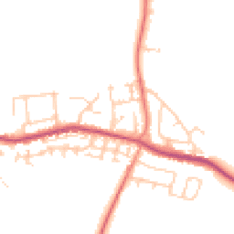 Daytime road noise heatmap for S26 6ST