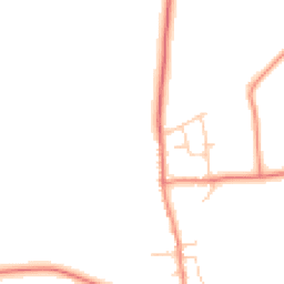 Daytime road noise heatmap for S26 7AF