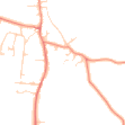 Daytime road noise heatmap for S26 7UJ