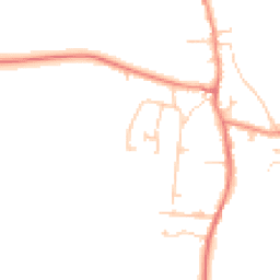 Daytime road noise heatmap for S26 7UP