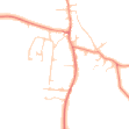 Daytime road noise heatmap for S26 7XE