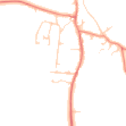 Daytime road noise heatmap for S26 7XT