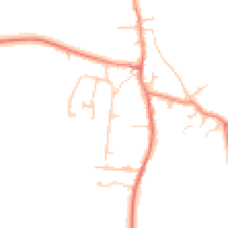 Daytime road noise heatmap for S26 7YA