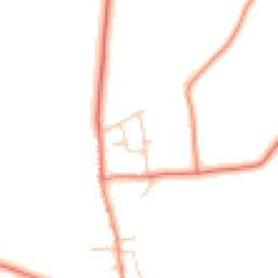 Daytime road noise heatmap for S26 7YS