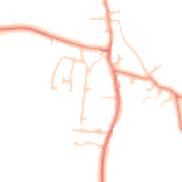Daytime road noise heatmap for S26 7YY