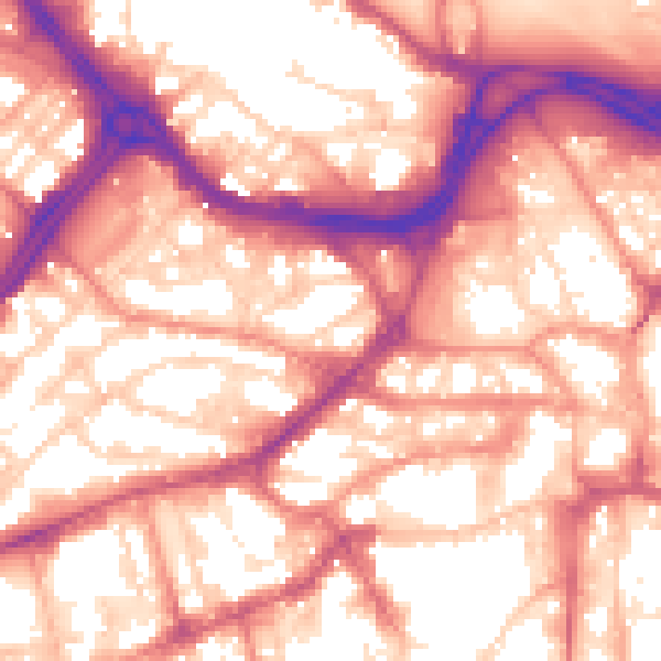 Daytime road noise heatmap for S3 7AA