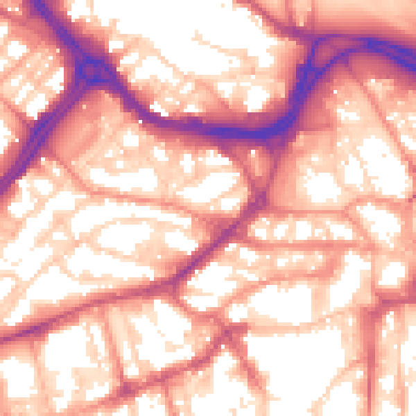 Daytime road noise heatmap for S3 7AE