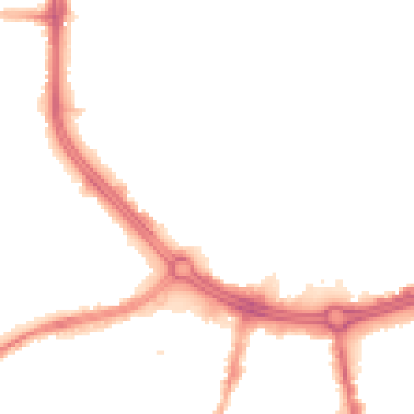 Night-time road noise heatmap for S3 7BF