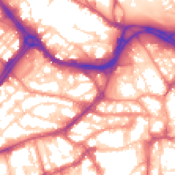 Daytime road noise heatmap for S3 7BG