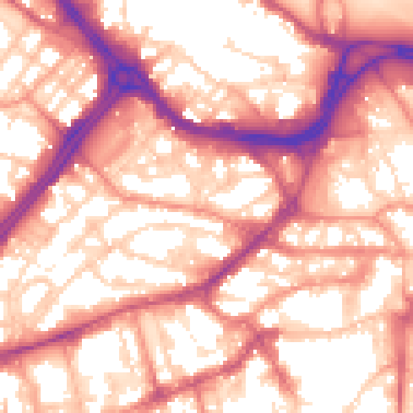 Daytime road noise heatmap for S3 7DB