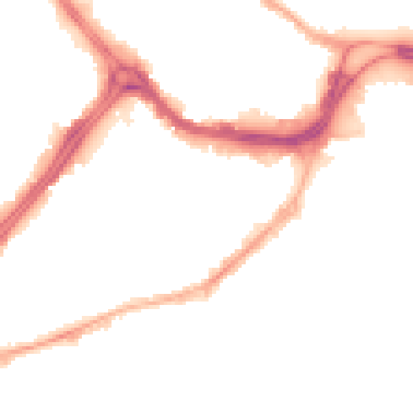 Night-time road noise heatmap for S3 7DB