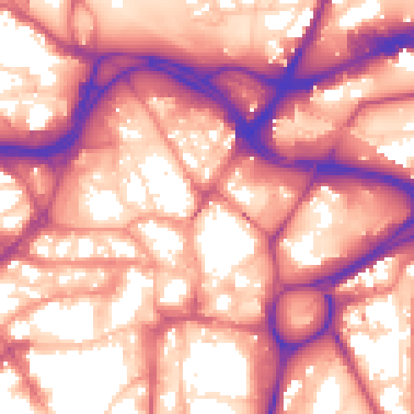 Daytime road noise heatmap for S3 8GA