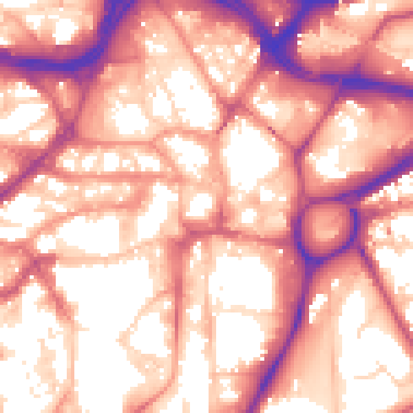 Daytime road noise heatmap for S3 8LF
