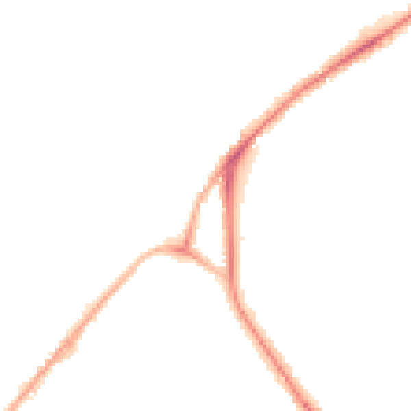 Night-time road noise heatmap for S3 9AY