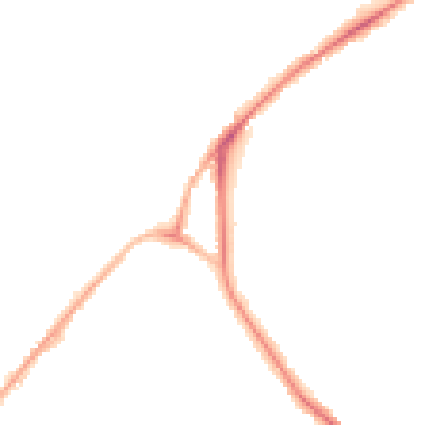 Night-time road noise heatmap for S3 9BA