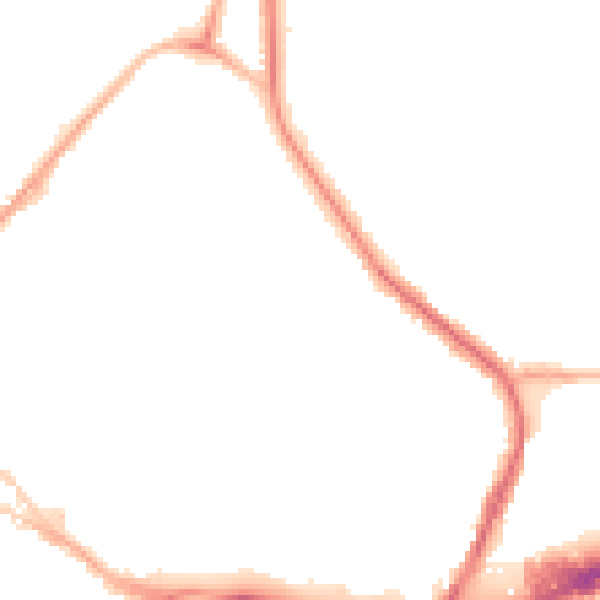 Night-time road noise heatmap for S3 9DY