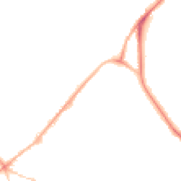 Night-time road noise heatmap for S3 9PE