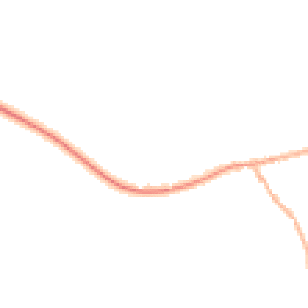 Night-time road noise heatmap for S32 1AG