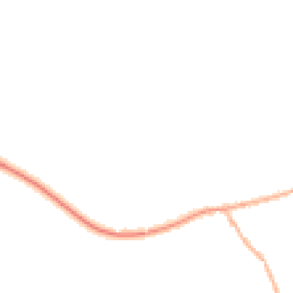 Night-time road noise heatmap for S32 1AL