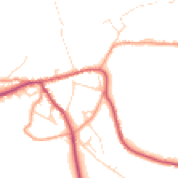 Daytime road noise heatmap for S32 1AN