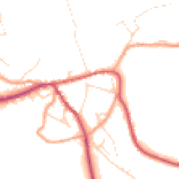 Daytime road noise heatmap for S32 1AU