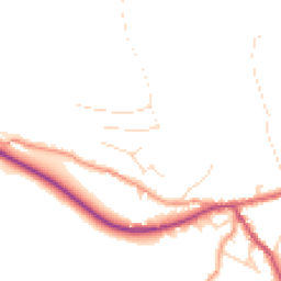 Daytime road noise heatmap for S32 1AW