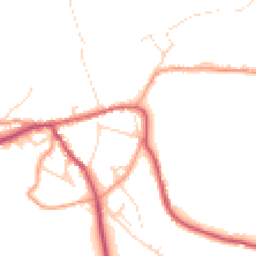 Daytime road noise heatmap for S32 1BD