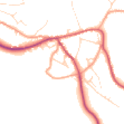 Daytime road noise heatmap for S32 1BH