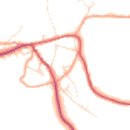 Daytime road noise heatmap for S32 1BX