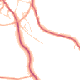 Daytime road noise heatmap for S32 1DQ