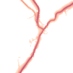 Daytime road noise heatmap for S32 2JB